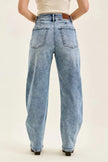 Judy Blue Full Size High Waist Marlow Arc Leg Jeans with Double Waistband  Style Ratio