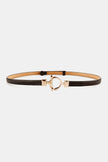 Toggle Buckle Skinny PU Belt  Style Ratio