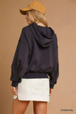 Umgee Zip-Up Fleece Hooded Jacket  Style Ratio
