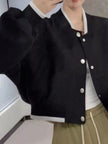 Casual Snap Down Cropped Jacket  Style Ratio