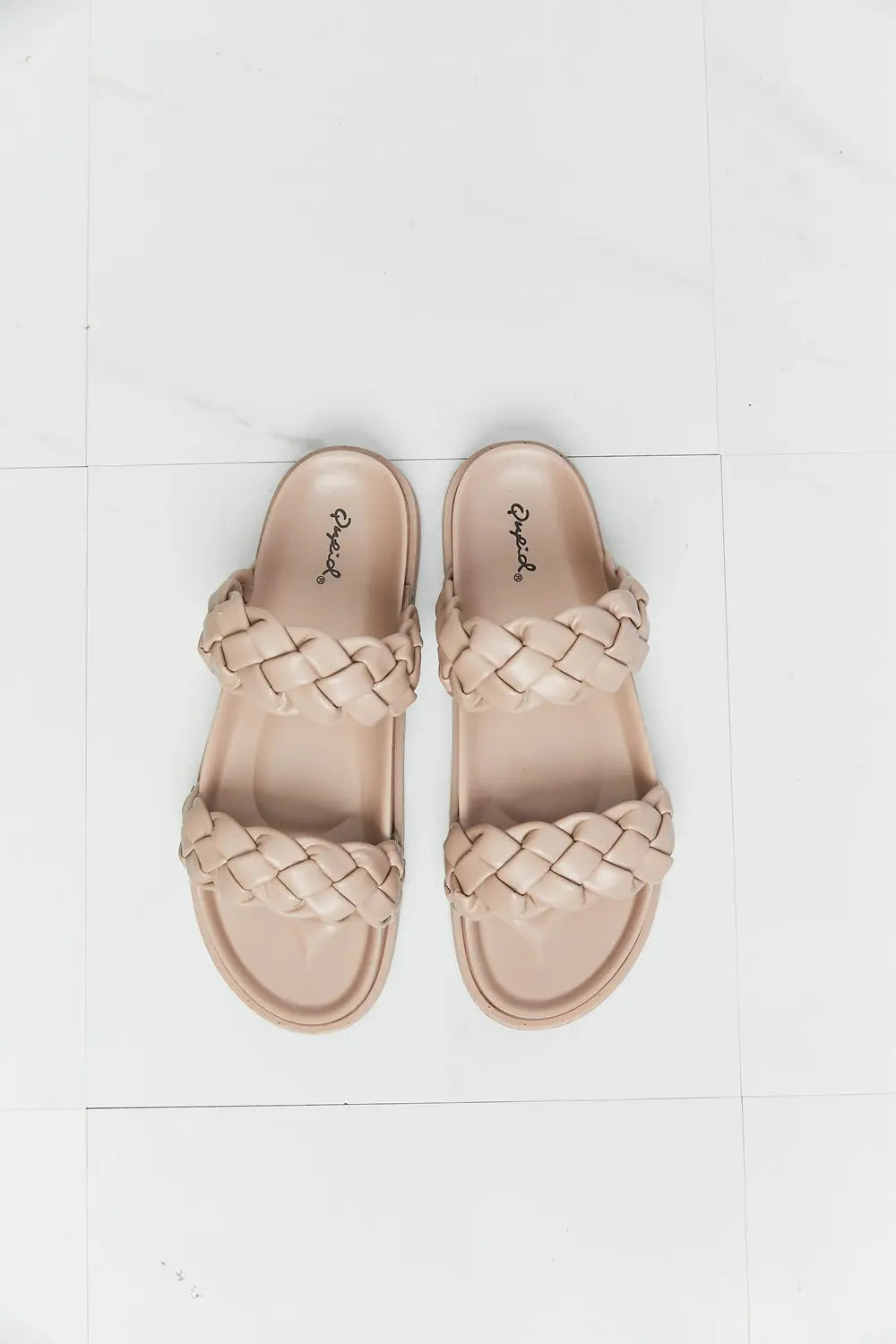 Qupid Braided Open Toe Sandals  Style Ratio