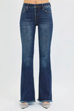 RISEN Full Size Tummy Control Mid Rise Flare Jeans  Style Ratio