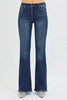 RISEN Full Size Tummy Control Mid Rise Flare Jeans  Style Ratio