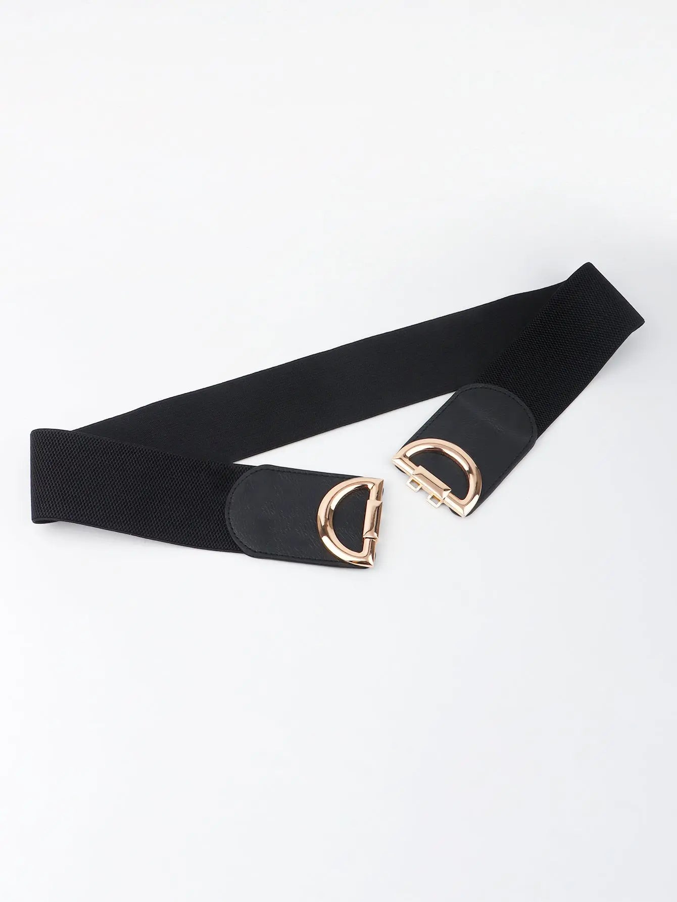 D Buckle Elastic Belt  Style Ratio