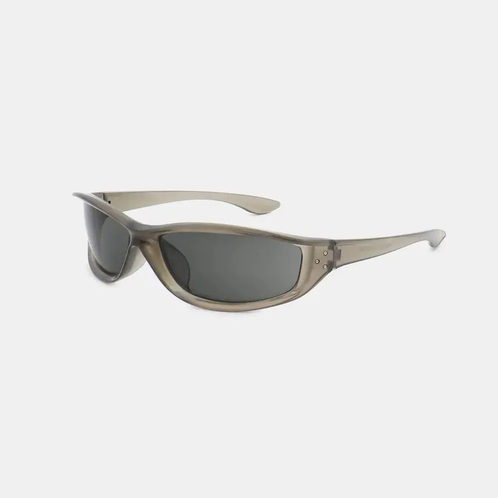 Polycarbonate Frame Rectangle Sunglasses  Style Ratio