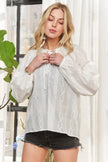 Adora Cotton Peasant Blouse  Style Ratio