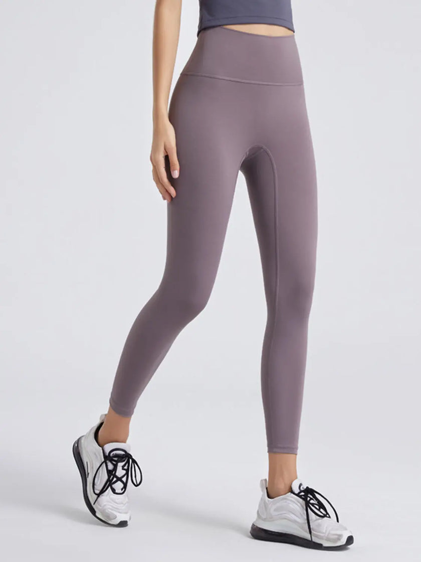 Wide Waistband Sports Leggings  Style Ratio