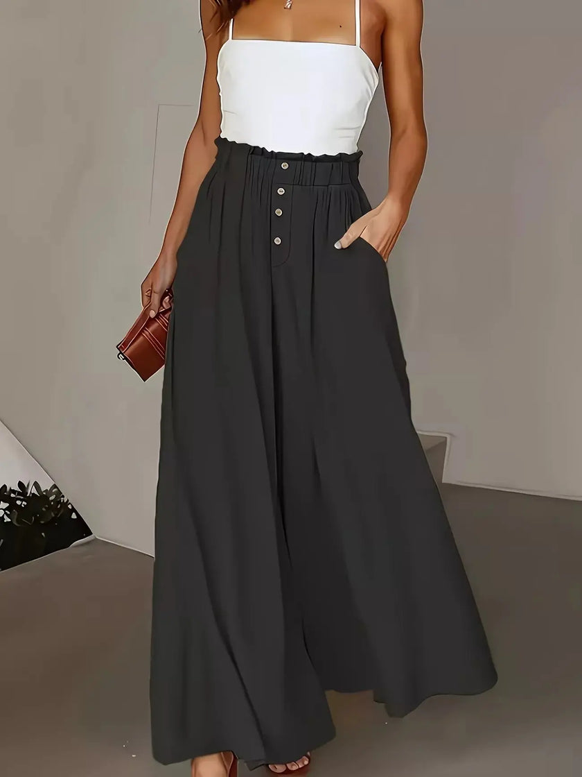 High Waist Wide Leg Pants  Style Ratio