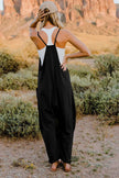 Double Take V Neck Sleeveless Jumpsuit with Pockets  Style Ratio