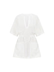 Relaxed Fit Half Sleeve Cover-Up  Style Ratio