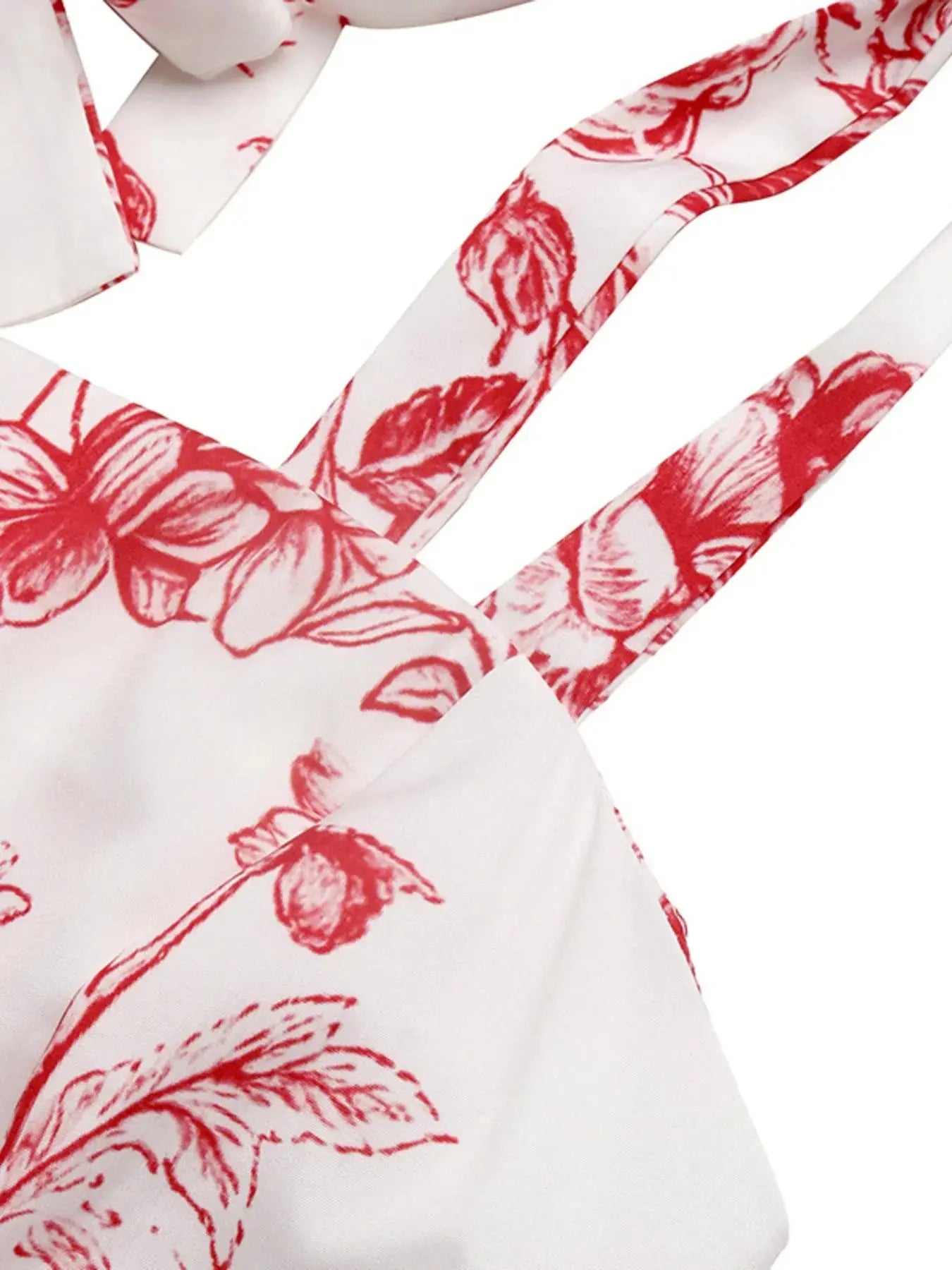 Floral Print Tie Strap Maxi Dress  Style Ratio