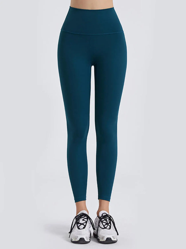 Wide Waistband Sports Leggings  Style Ratio