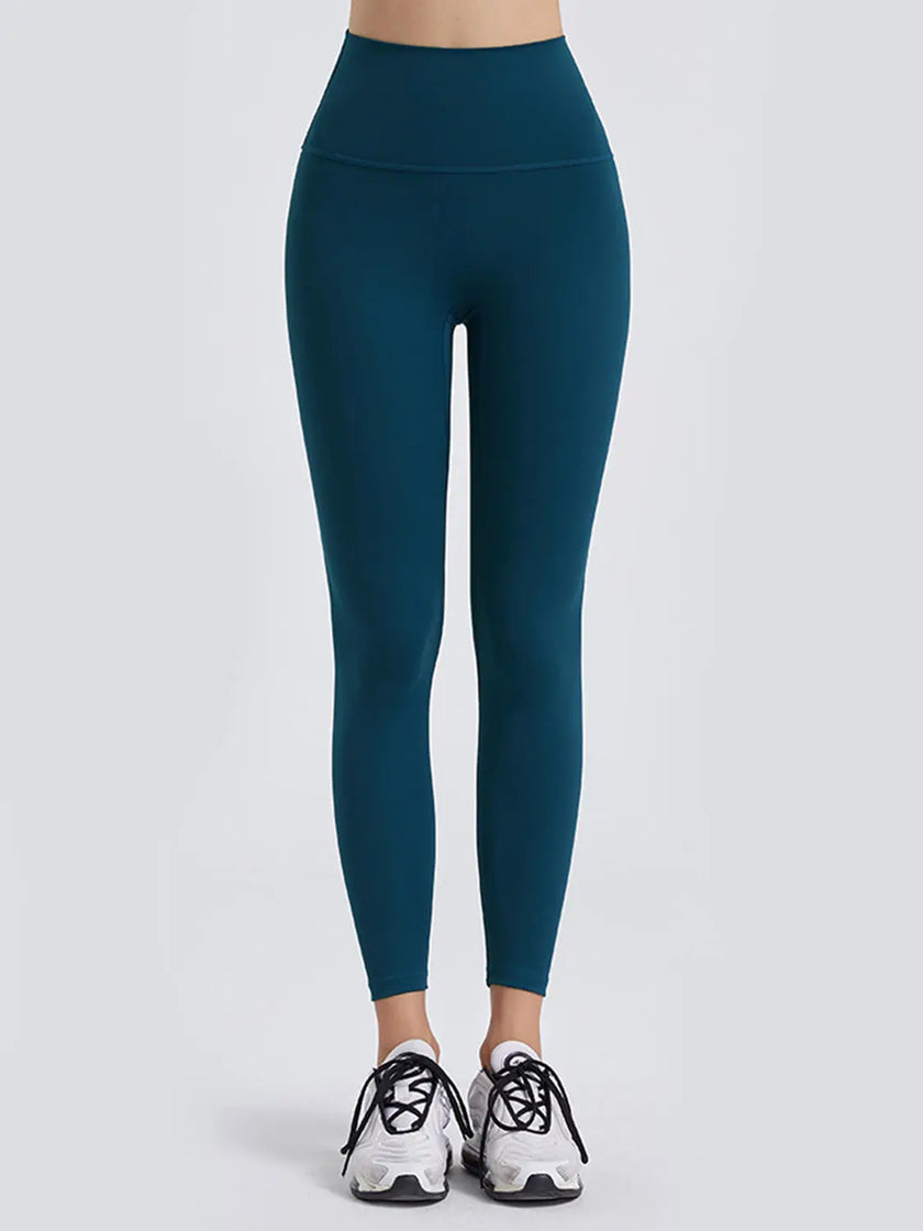 Wide Waistband Sports Leggings  Style Ratio