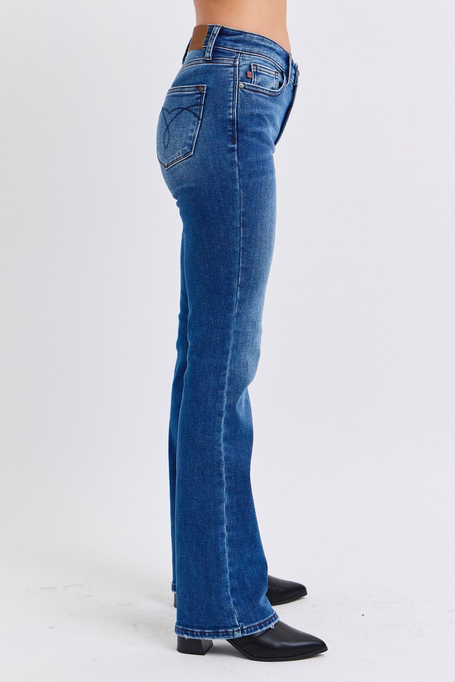 Bootcut Jeans with Thermal Lining