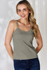 Basic Bae Full Size Round Neck Slim Tank Top  Style Ratio