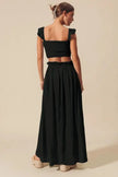 SO ME Smocked Top and Flowy Maxi Skirt Set  Style Ratio