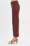 RISEN Tummy Control High Rise Crop Wide No Waist Band Pants  Style Ratio