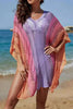 Rainbow Gradient Crochet Cover-Up  Style Ratio