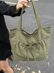 Lightweight Bow Decor Handbag  Style Ratio