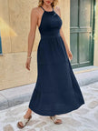 Tie Back Tiered Midi Dress  Style Ratio