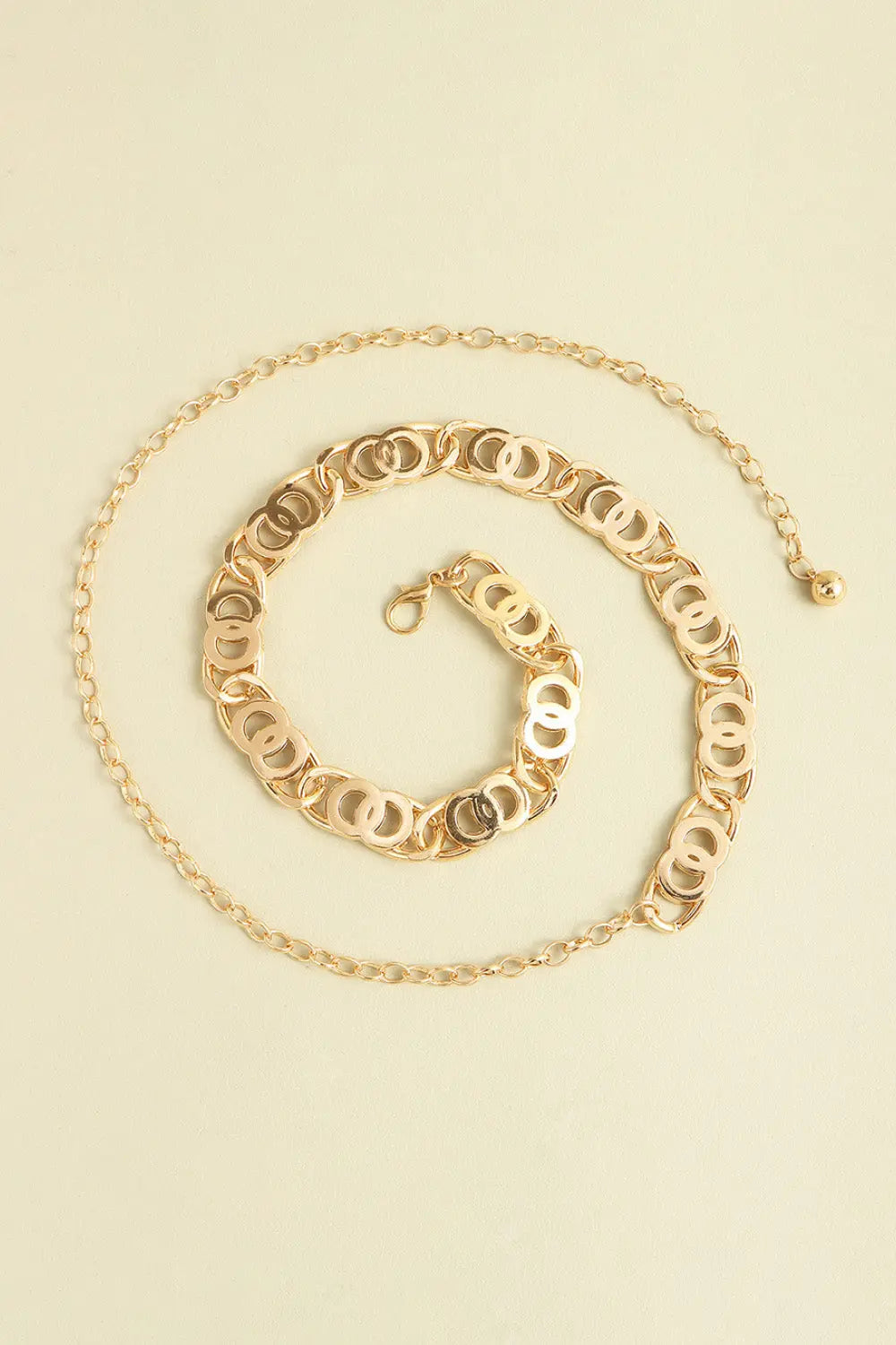 Alloy Lobster Clasp Belt  Style Ratio