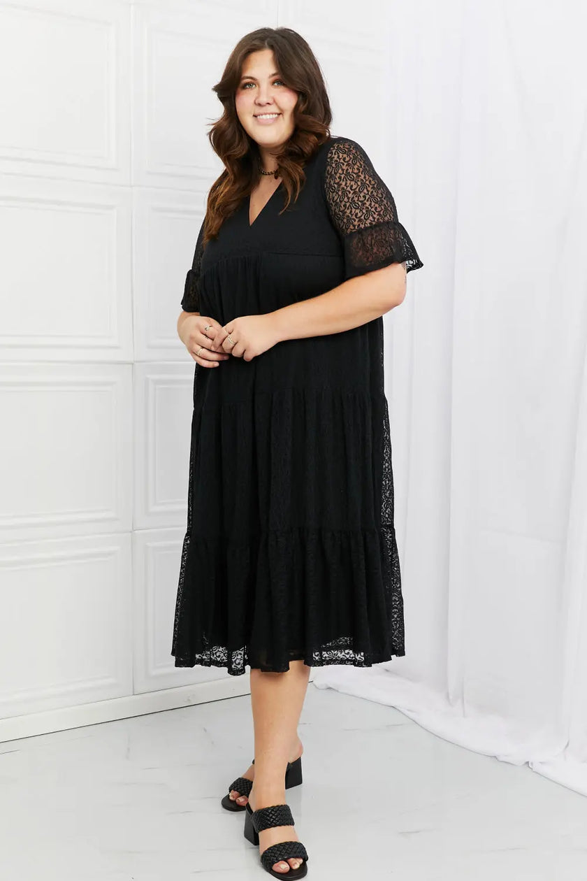 P & Rose Lace Tiered Dress  Style Ratio