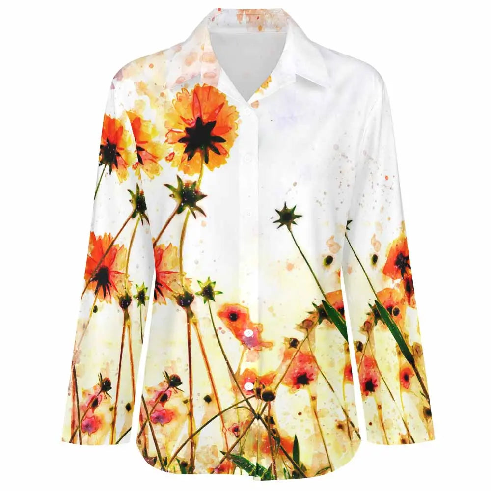 Floral Lightweight Long Sleeve Shirt - Style Ratio