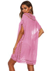 Bohemian Crochet Trim Beach Cover Up  Style Ratio