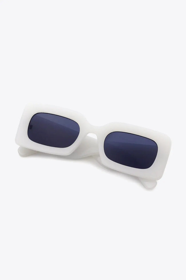 Polycarbonate Frame Rectangle Sunglasses  Style Ratio