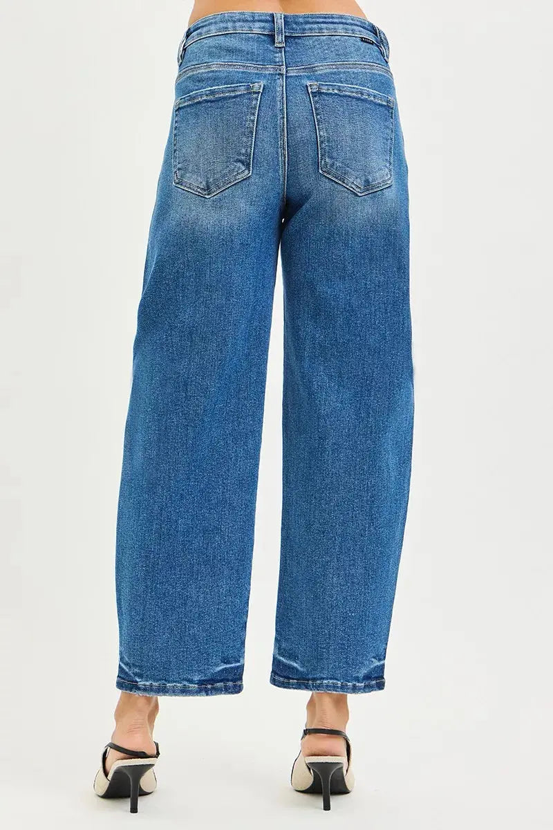 RISEN Slouchy Cropped Barrel Jeans  Style Ratio
