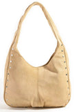 Fame Faux Suede Studded Trim Hobo Bag  Style Ratio