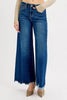 RISEN Full Size High Rise Ankle Wide Jeans  Style Ratio