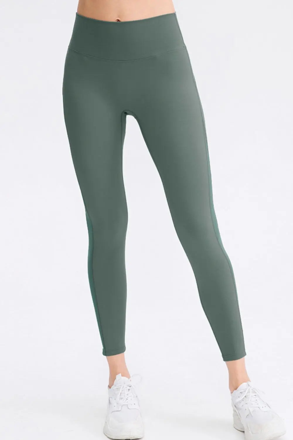Wide Waistband Slim Fit Long Sports Pants  Style Ratio