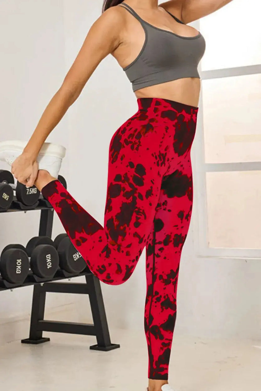 Tie-Dye High Waist Active Leggings  Style Ratio