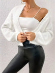 Open Front Long Sleeve Cardigan  Style Ratio
