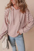 Drawstring Studded Shoulder Hoodie  Style Ratio