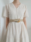 Irregular Buckle Braid Belt  Style Ratio