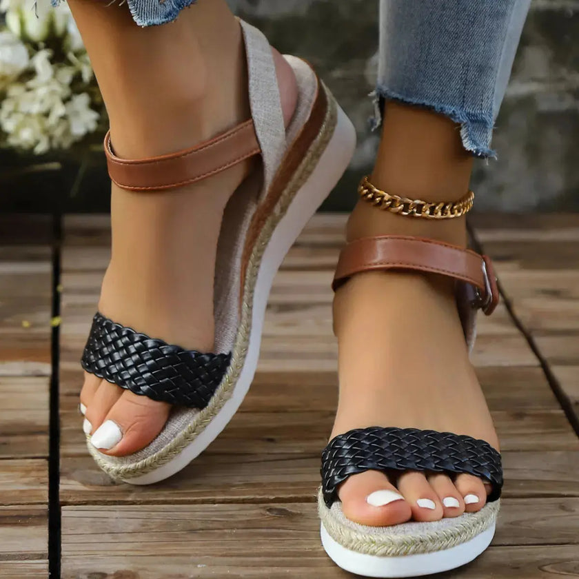 Open Toe Platform Sandals  Style Ratio