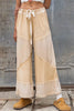 POL Elastic Waistband Wide Leg Pants with Drawstring  Style Ratio