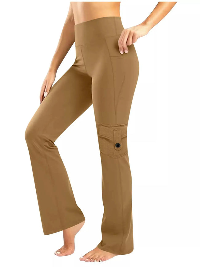 High-Waisted Yoga Pants with Pockets  Style Ratio