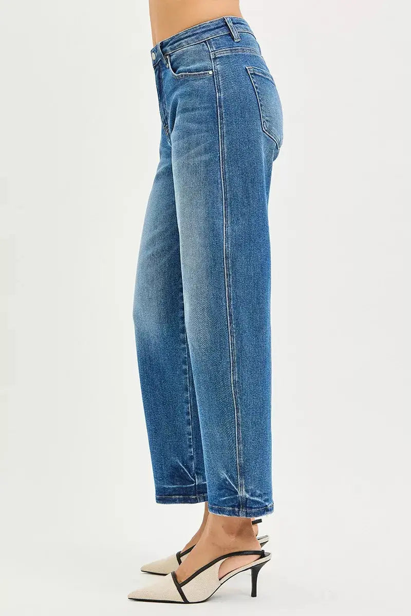 RISEN Slouchy Cropped Barrel Jeans  Style Ratio