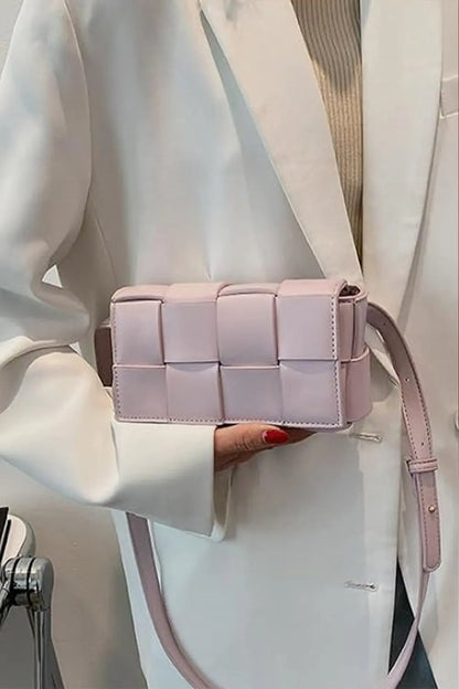 Zenana Woven Crossbody Bag Trendsi