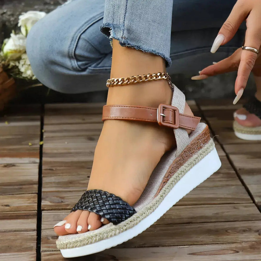 Open Toe Platform Sandals  Style Ratio