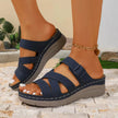 Open Toe Wedge Sandals  Style Ratio