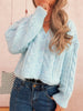 Cable Knit Button-Up Cardigan  Style Ratio