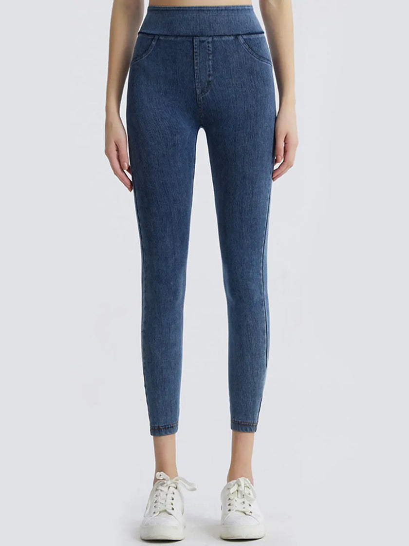 Wide Waistband Sports Leggings  Style Ratio