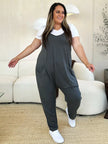 Double Take Full Size Sleeveless V-Neck Pocketed Jumpsuit  Style Ratio