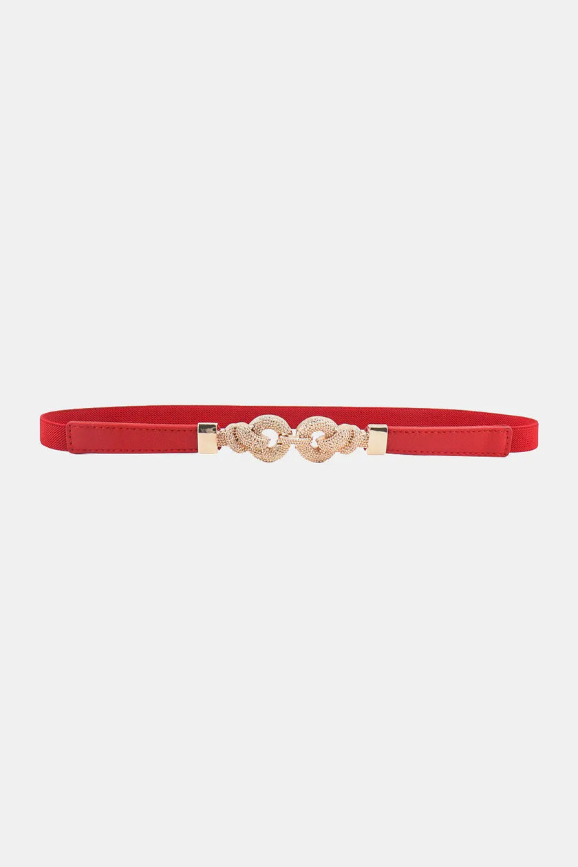 Zinc Alloy Buckle PU Leather Belt  Style Ratio