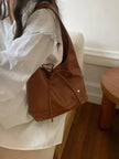 Leather Tied Shoulder Bag  Style Ratio