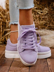 Lace Up Platform Sneakers  Style Ratio